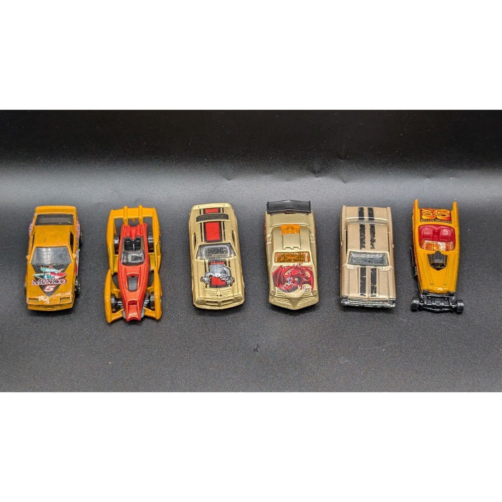 1980s & 2000s Hot Wheels Bundle Lot Of 6 Diecast Cars